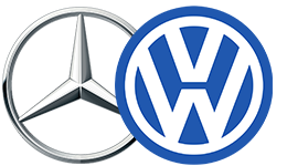 Mercedes Volkswagen Emblem